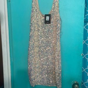 Sexy rhinestone dress
